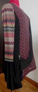 Side view with missoni-ish print